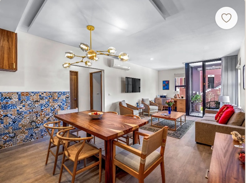 A warmly furnished rental home in San Miguel de Allende